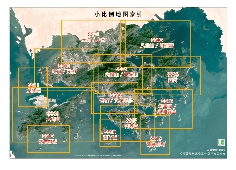 香港地图