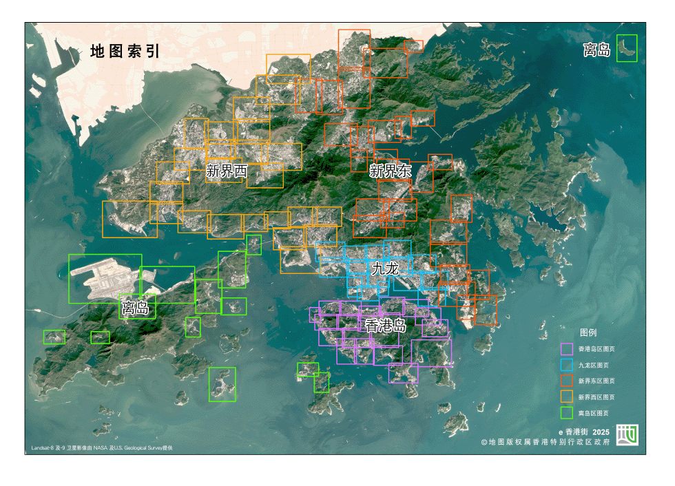 香港地图